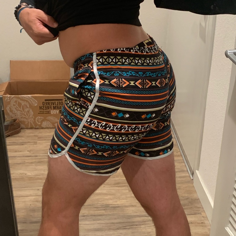 Tribal Print Board Shorts/Bathing Suit - DISCOUNT!